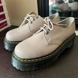 Dr. Martens leather oxfords